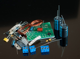 Amplifier kit parts