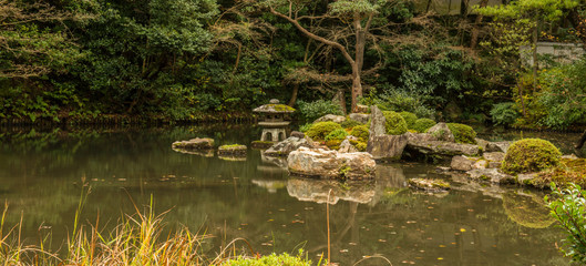 Japanese garden in Kyoto