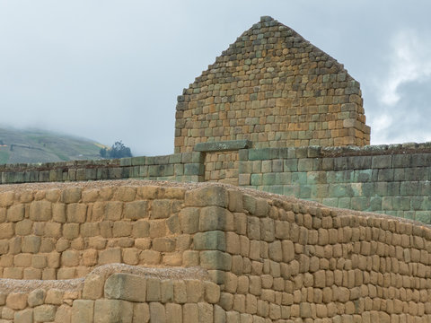 Inka Ruins in Ingapirca (Hatun Ka&ntilde;ar, Hatun Ca&ntilde;ar) Ecuador Ca&ntilde;ar