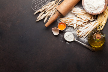 Pasta cooking ingredients