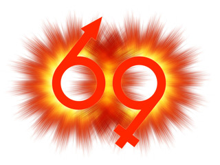 Symbolic image of the orgasm