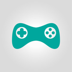 Gamepad icon. Vector. Flat design style. Joypad symbol.
