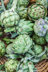 Artichokes at Farmer's Market