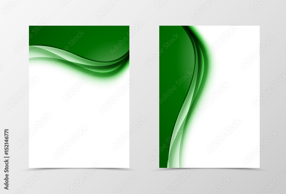 Poster front and back dynamic design flyer template