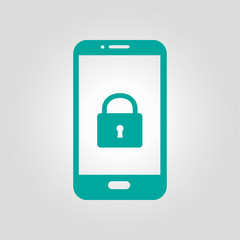 Internet security concept  icon. Identification and protection symbol.