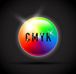 cmyk round colour selector