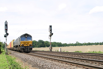 Züge und Lokomotive
