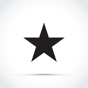 3d star shape icon