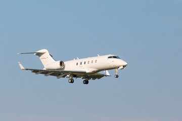 white business aviation aircraft