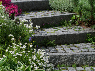 Garten im Frühjahr