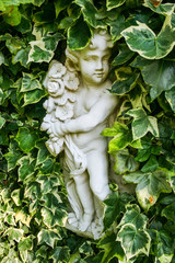 Statue with Leaves