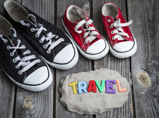 items traveler,travel concept