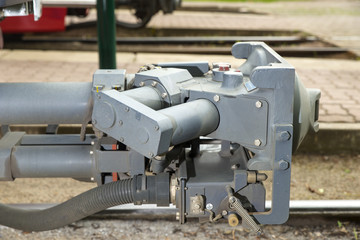  front part of the tram, in details and elements