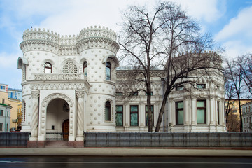 Naklejka premium Mansion merchant Arseny Morozov, Vozdvizhenka 16, 19th Century. Moscow