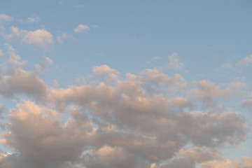 Sunset Sky and Clouds