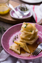 Ricotta ravioli