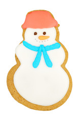 Gingerbread man isolated