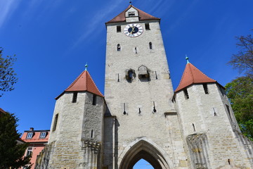 Fototapeta na wymiar Ostentor Regensburg