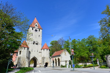 Fototapeta na wymiar Ostentor Regensburg