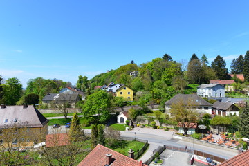 Fototapeta na wymiar Donaustauf im Landkreis Regensburg Bayern