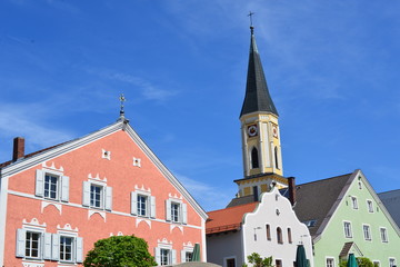 Obraz premium Kelheim in Niederbayern