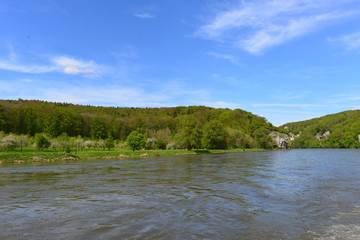 Donaudurchbruch bei Weltenburg in Niederbayern