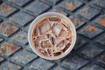 Fototapeta na wymiar Iced Coffee