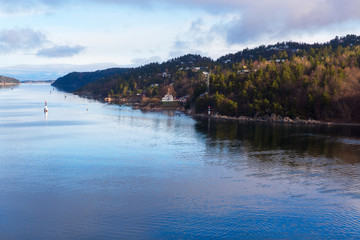 Fototapeta premium Oslofjord in Oslo