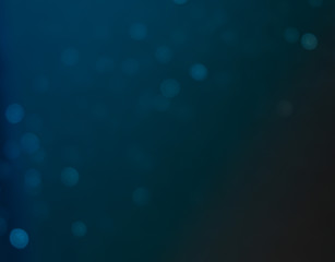 Blurred dark blue bokeh for background