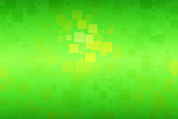 Green yellow brown shades glowing various tiles background