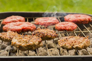 Grilled Burgers 
