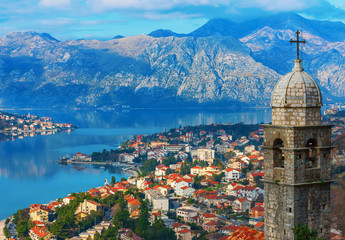 View of Kotor, Montenegro - obrazy, fototapety, plakaty