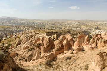 Red valley. Cappadocia. Turkey