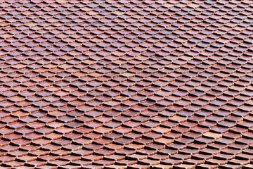 tiled roof background pattern