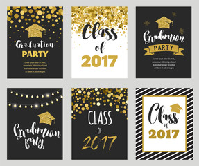 Graduation Class of 2017, party invitations