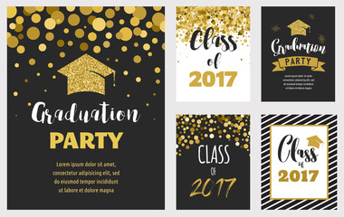 Graduation Class of 2017, party invitations