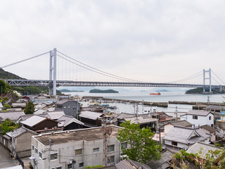 岡山県 倉敷市 下津井 瀬戸大橋