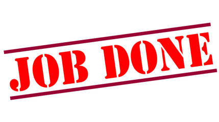 Grunge rubber stamp with text Job done,vector