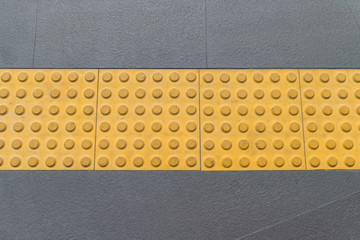 warning block, tactile, braille block for safety of the blind