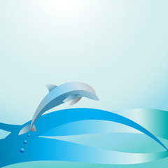 Dolphin_above_the_wave