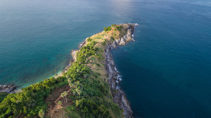 Promthep Cape in Phuket province, southern of Thailand. Promthep Cape is very famous tourist destination in Phuket