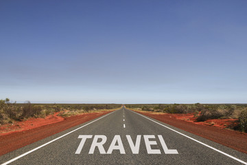 Travel written on the road