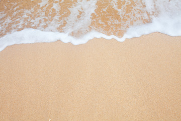 Fototapeta na wymiar sand and wave background