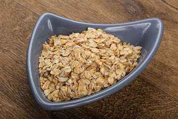 Raw oatmeal