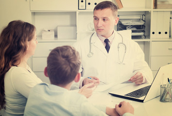 Fototapeta premium Consultation with doctor