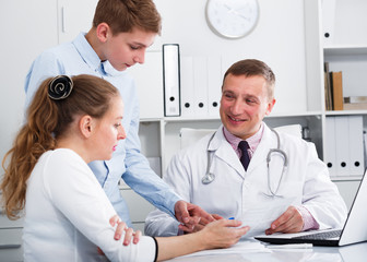 Fototapeta premium Consultation with doctor