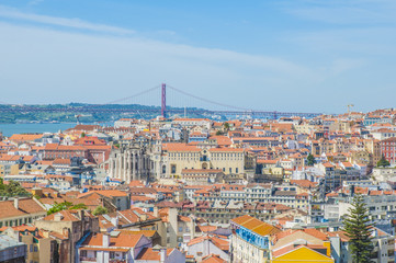 Panorama, Lisbon, 25th of April Bridge