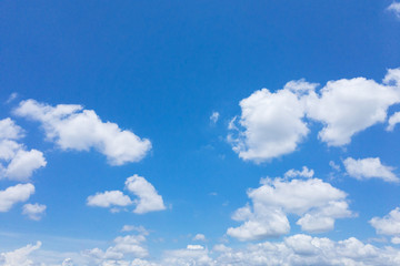 Naklejka na ściany i meble blue sky with clouds background. 