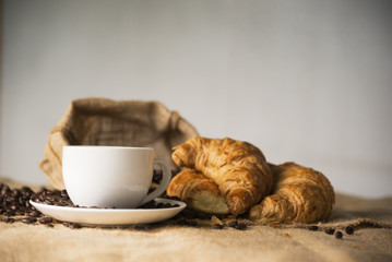 Coffee and breads