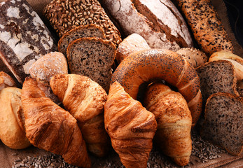 Composition with variety of baking products